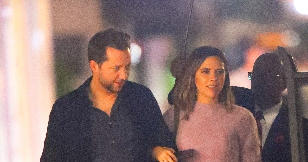 Derek Blasberg i Victoria Beckham /East News