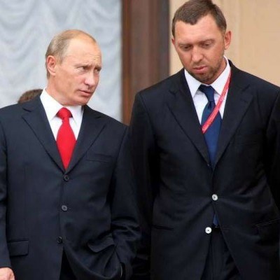 Deripaska to człowiek Putina /AFP