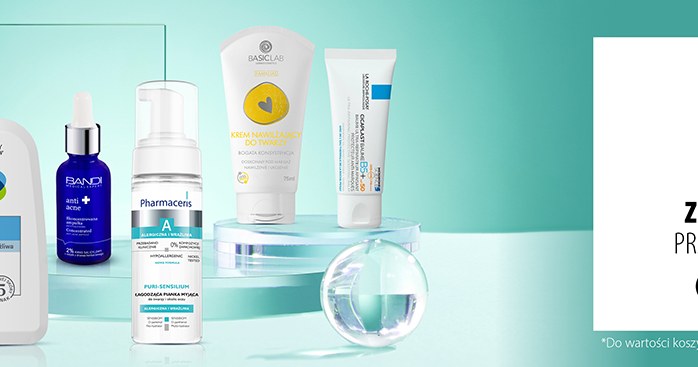 Dermokosmetyki z oznaczeniem DERMO są tańsze o 30%, a wybrane suplementy nawet o 40% teraz taniej w Hebe /Hebe /INTERIA.PL