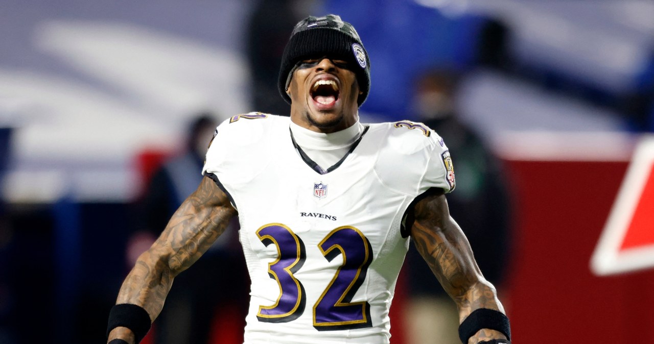 DeShon Elliott z Baltimore Ravens grający na pozycji safety /AFP