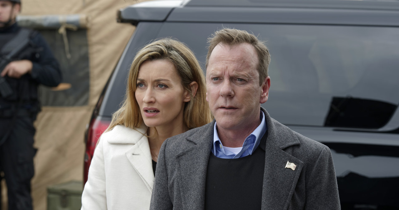 "Designated Survivor": Natascha Mcelhone, Kiefer Sutherland /AXN