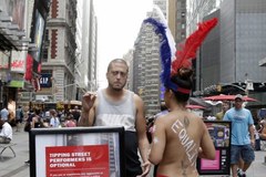 Desnudas na Times Square
