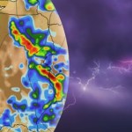 deszcz Deszcz i grad spadną z burzowych chmur. Szykuje się niespokojny dzień