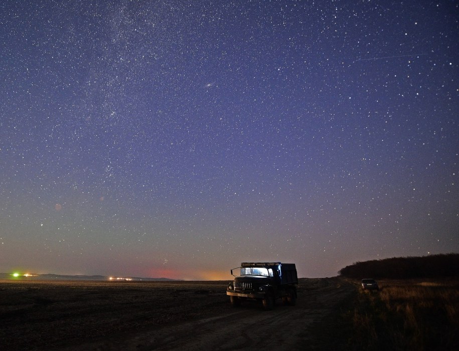 Deszcz orionidów /Yuri Smityuk/ITAR-TASS /PAP/EPA