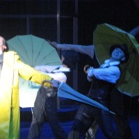 Próba do spektaklu "Deszczowa piosenka" w Teatrze Roma 