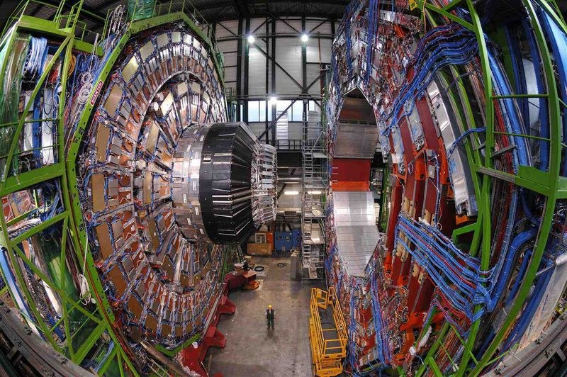Detektor ATLAS akceleratora LHC. Żródło: CERN /materiały prasowe