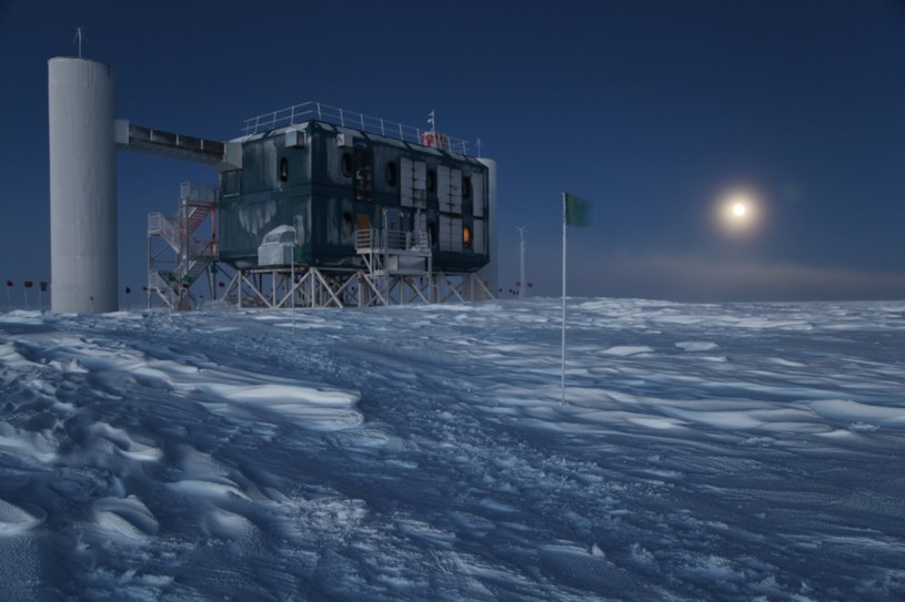 Detektor IceCube na Antarktydzie /materiały prasowe