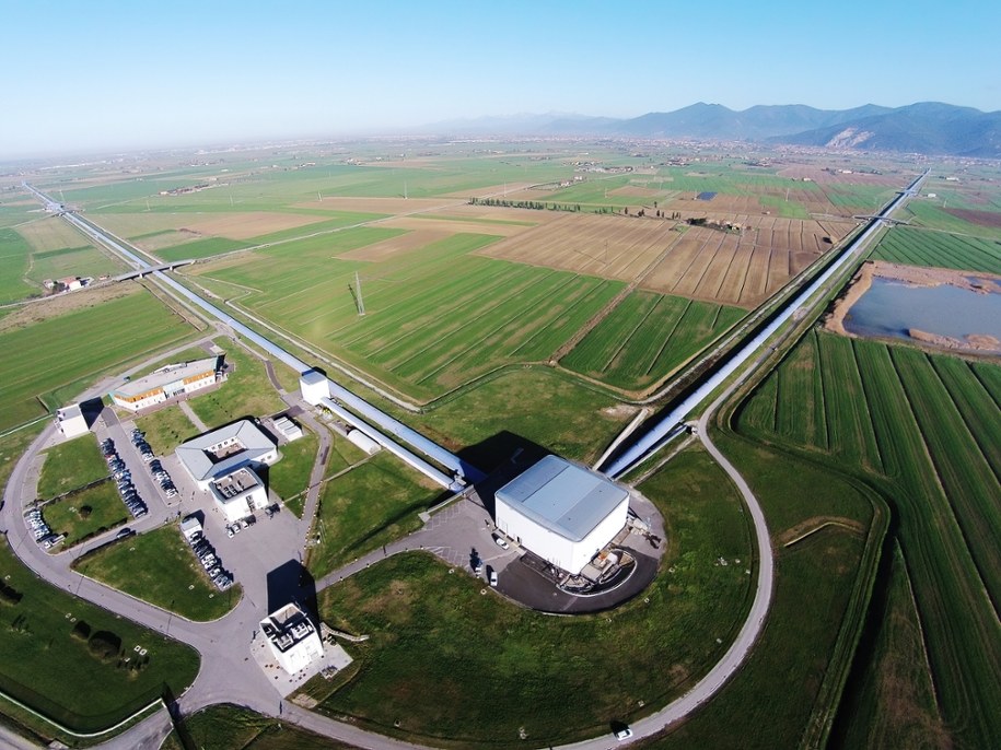 Detektor Virgo /© Enrico Sacchetti /Materiały prasowe