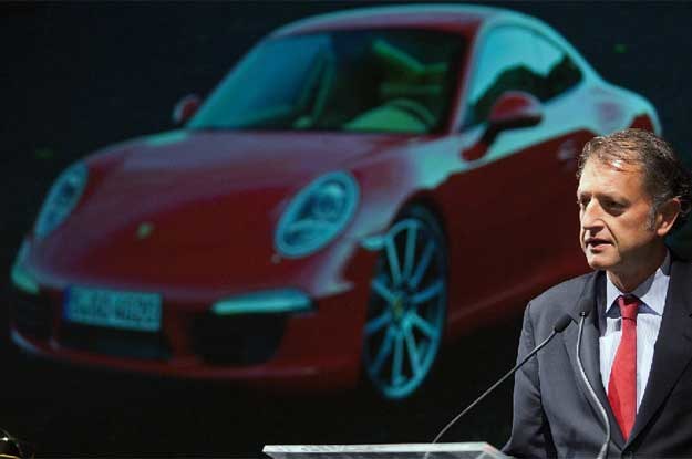 Detlev von Platen, president Porsche Cars North America /AFP