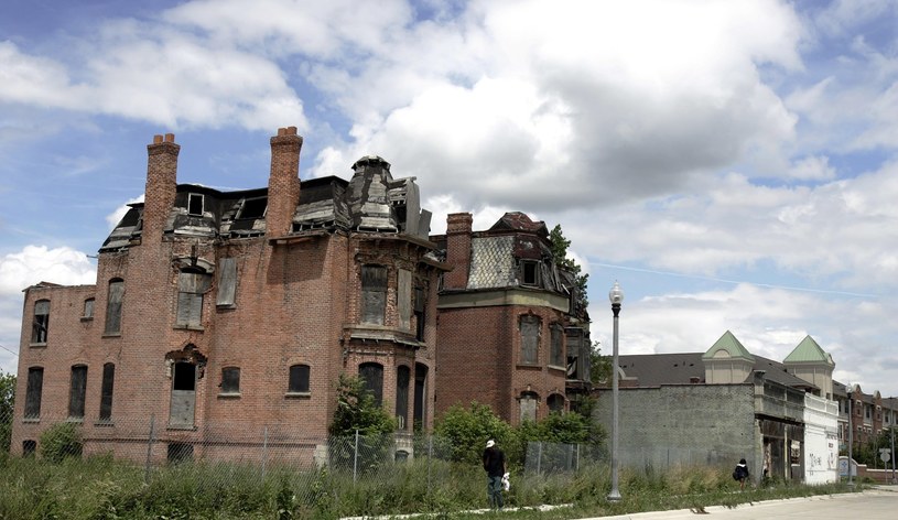 Detroit staje się miastem duchów... /AFP