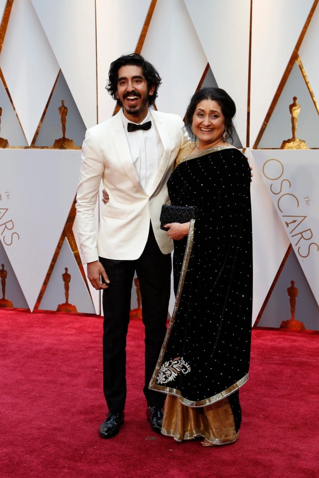 Dev Patel i Anita Pate /MIKE NELSON /PAP/EPA