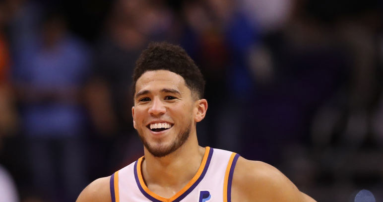 Devin Armani Booker to zawodnik Phoenix Sun /Christian Petersen /Getty Images