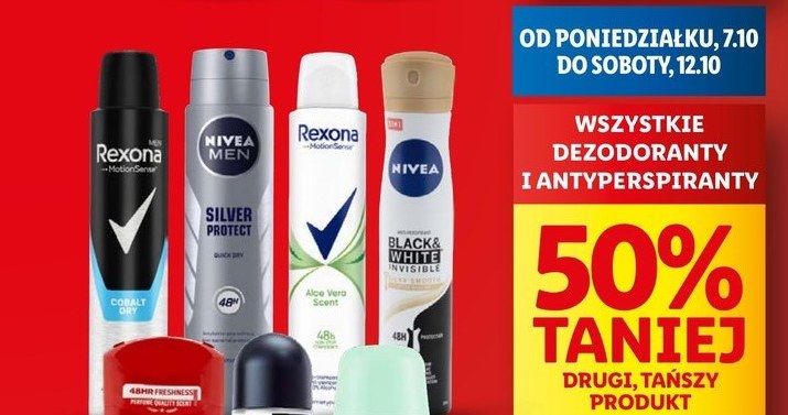 Dezodoranty i antyperspiranty w Lidlu /Lidl /INTERIA.PL