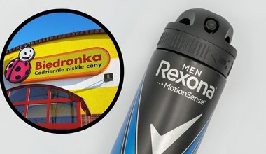 Dezodoranty Rexona za darmo w Biedronce. Zaoszczędzisz prawie 18 zł!
