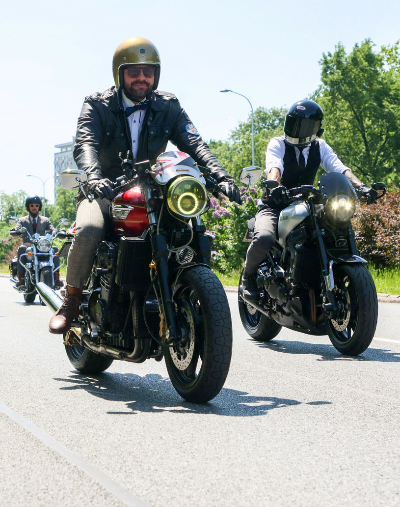 DGR, czyli Distinguished Gentlemans Ride - to akcja zwiększająca świadomość mężczyzn w kwestii raka prostaty /Paweł Wodzyński /East News