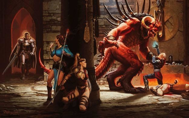 Diablo III - motyw graficzny /Informacja prasowa