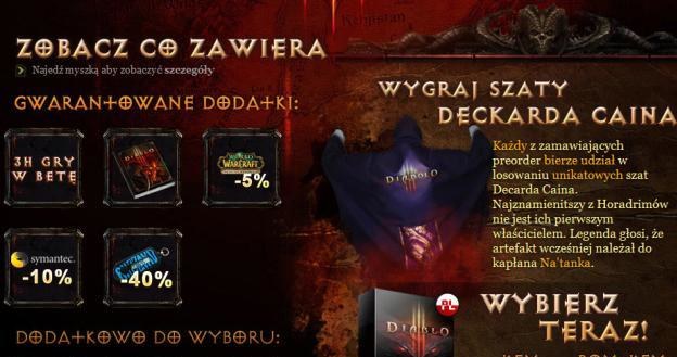 Diablo III w kapłańskim zestawie /Informacja prasowa