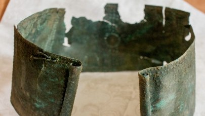 Diadem z epoki brązu znaleźli archeolodzy