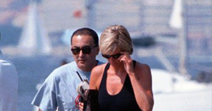 Diana i Dodi Al-Fayed /PATRICK BAR /East News