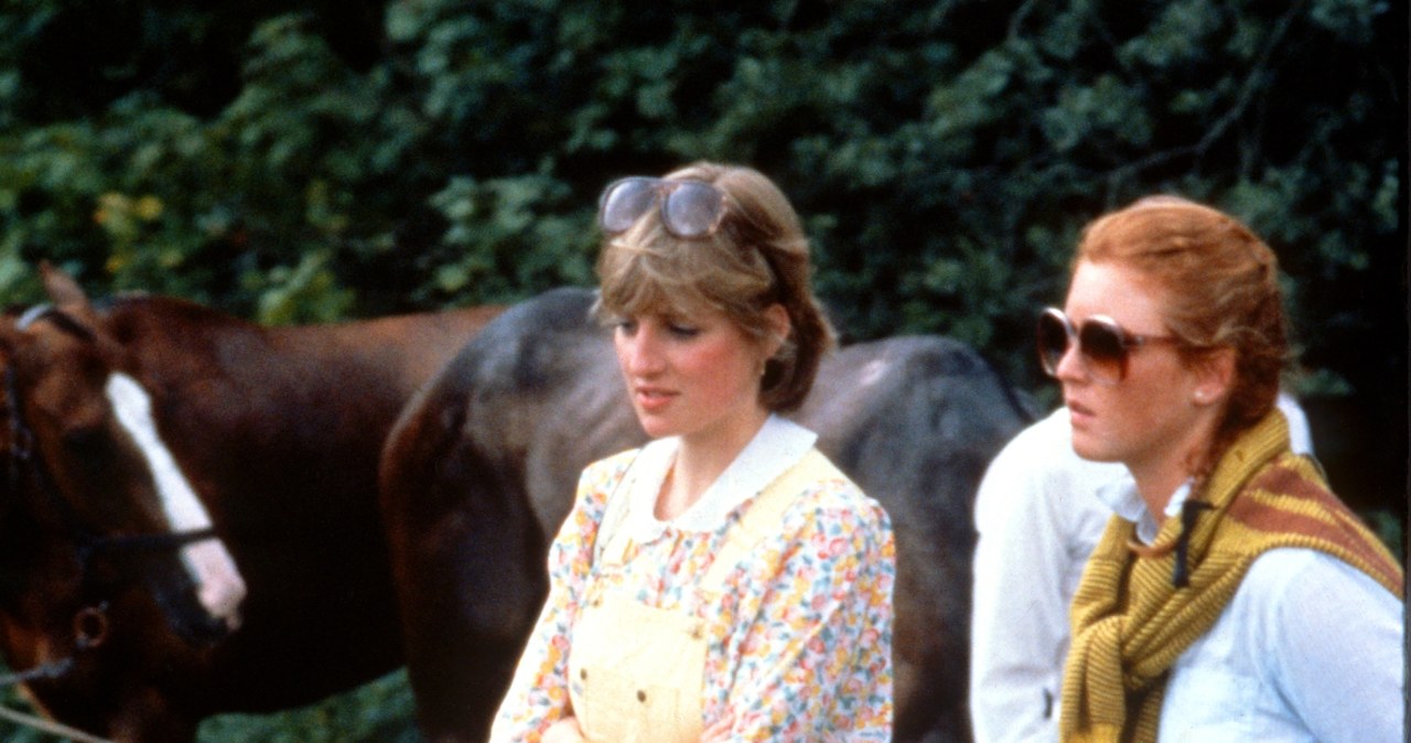 Diana Spencer i Sarah Ferguson /Anwar Hussein /Getty Images