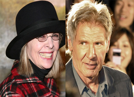 Diane Keaton i Harrison Ford zagrają podstarzałych prezenterów w nowej komedii twórcy "Notting Hill" /AFP