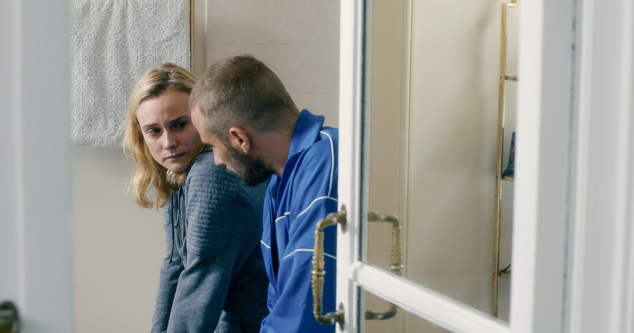 Diane Kruger i Matthias Schoenaerts w scenie z filmu "Cień" /materiały prasowe