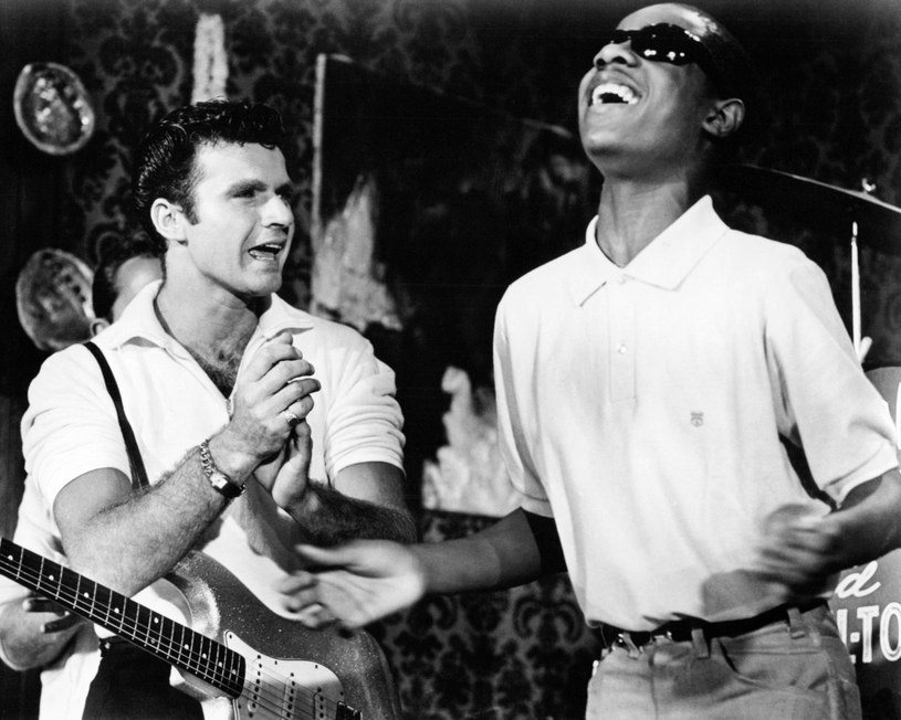 Dick Dale u boku Steviego Wondera /Silver Screen Collection /Getty Images