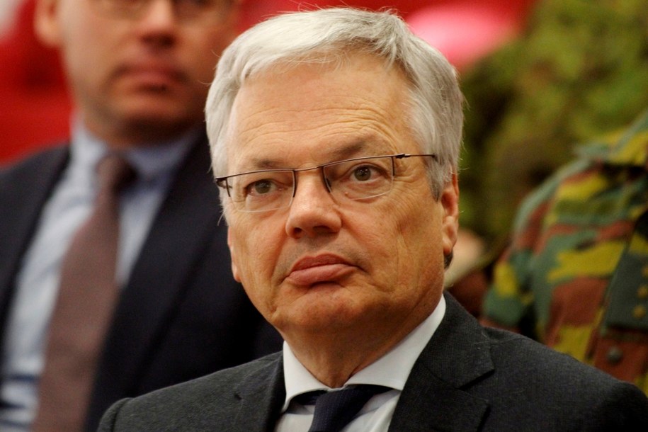 Didier Reynders /TOMS KALNINS  /PAP/EPA