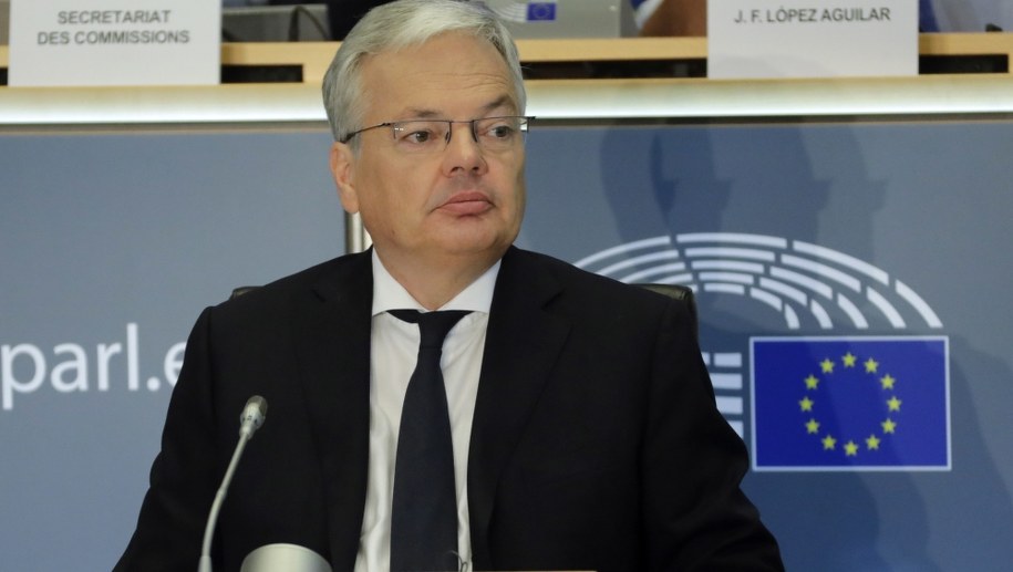 Didier Reynders /OLIVIER HOSLET /PAP/EPA