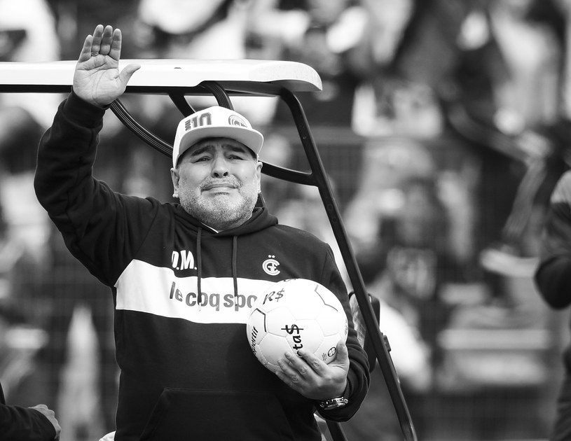 Diego Maradona bezpowrotnie odszedł... /Getty Images