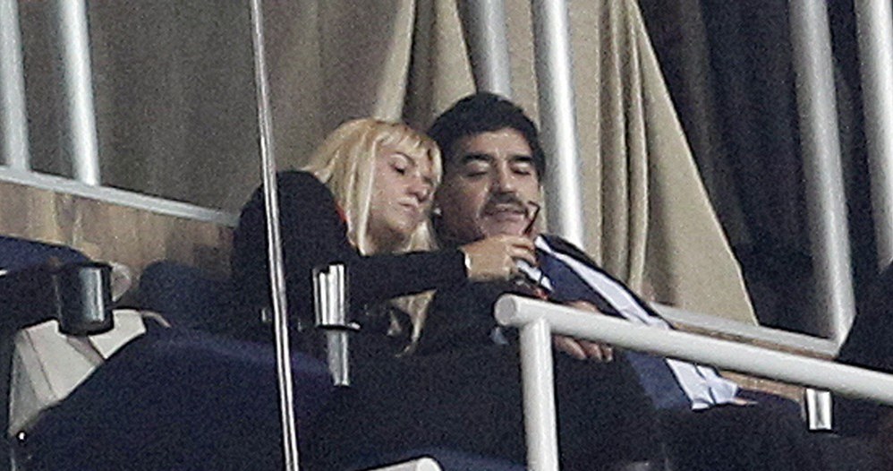 Diego Maradona i Rocio /- /East News