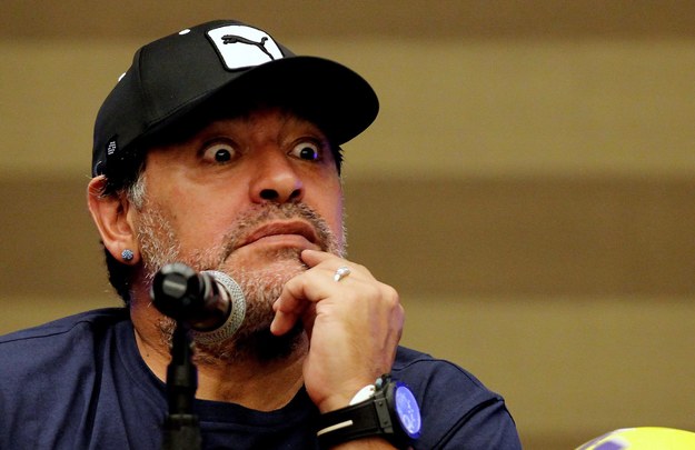 Diego Maradona stracił ojca /Leonardo Muńoz /PAP/EPA