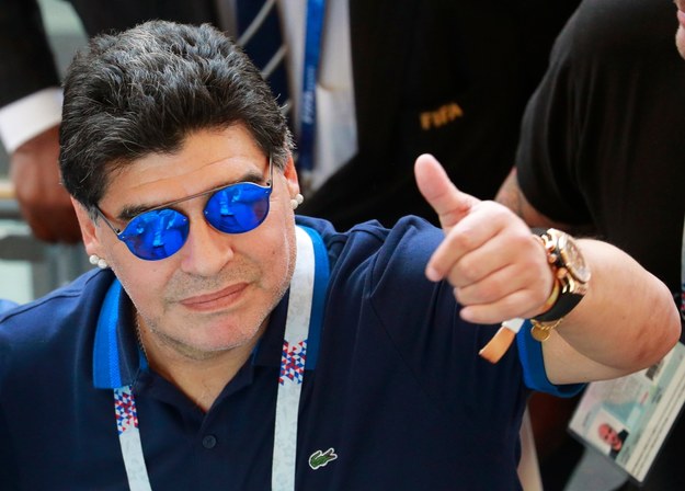 Diego Maradona /ROBERT GHEMENT /PAP/EPA