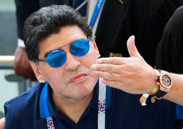 Diego Maradona /ROBERT GHEMENT /PAP/EPA