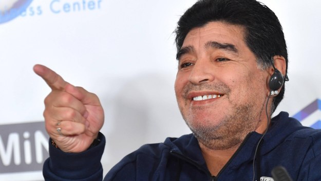 Diego Maradona / 	Viktor Drachev /PAP/ITAR-TASS