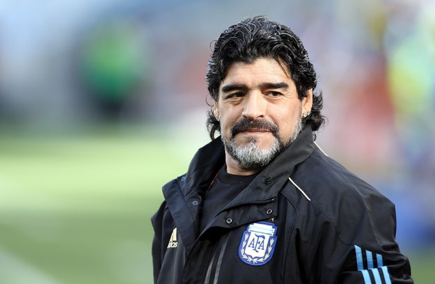 Diego Maradona /Oliver Weiken /PAP/EPA