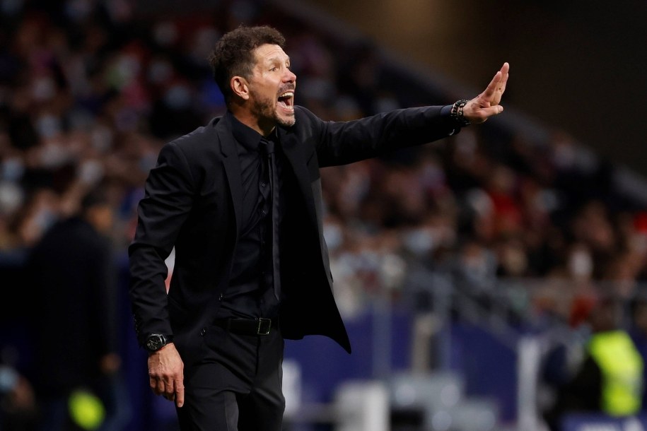 Diego Simeone - trener Atletico Madryt /JUAN CARLOS HIDALGO    /PAP/EPA