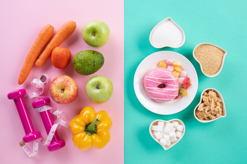Dieta responsywna kształtuje zdrowe nawyki żywieniowe, bez odmawiania sobie przyjemności w postaci słodyczy czy fast foodów /123RF/PICSEL