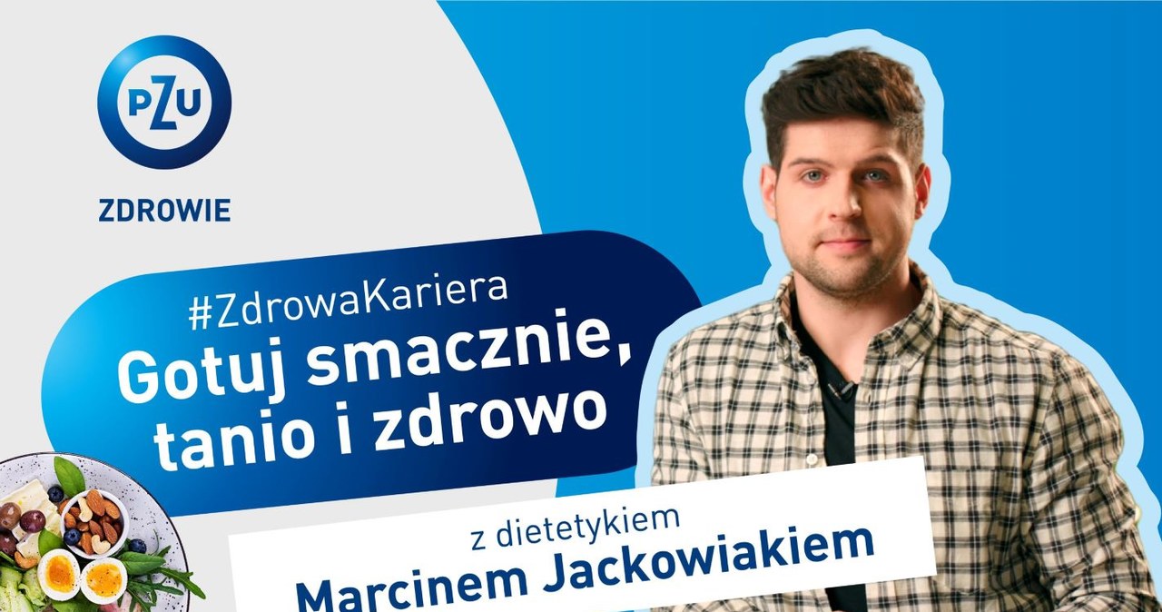 Dietetyk Marcin Jackowiak podpowiada nie tylko jak smacznie, tanio i zdrowo jeść /materiały promocyjne