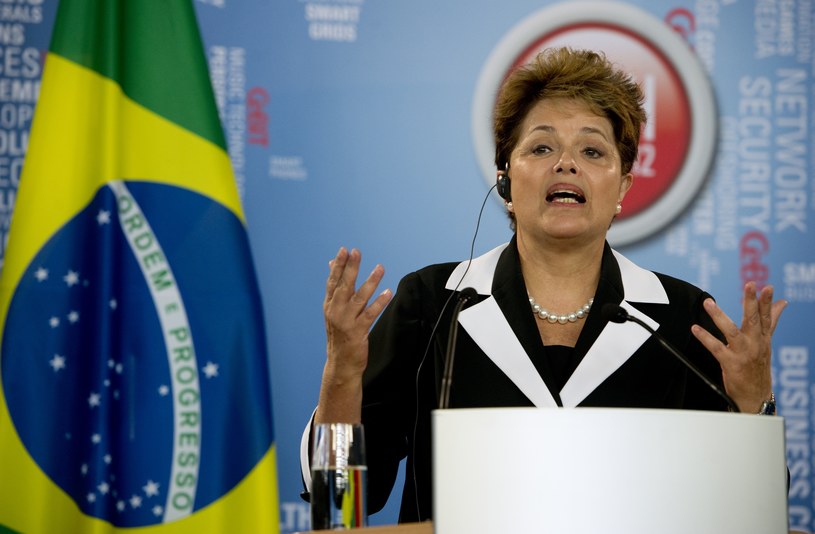 Dilma Rousseff chce dać Brazylii "internetową niepodległość" /AFP