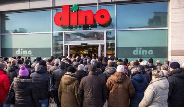 Dino wreszcie w Warszawie! Pierwszy sklep przyciągnął tłumy od rana