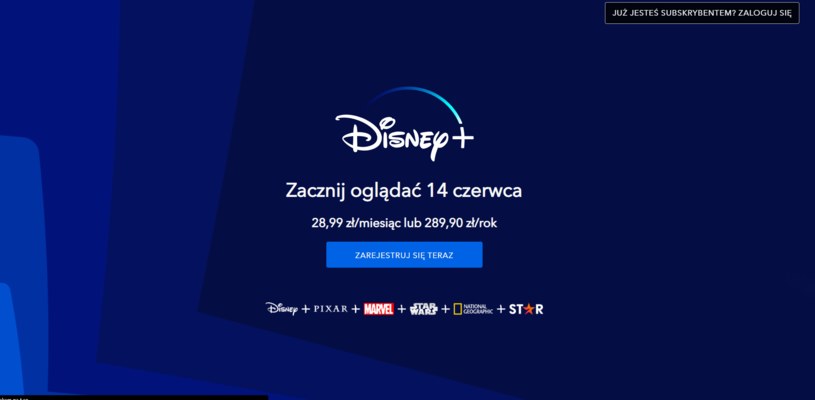 Disney Plus już wkrótce dostępny dla polskich użytkowników serwisów VOD /Disney+ /materiał zewnętrzny
