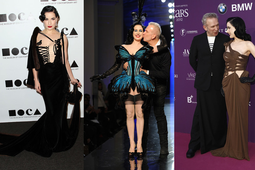 Dita von Teese – królowa burleski w bajecznych gorsetach, fot. Pascal Le Segretain / Staff / Andreas Rentz / Staff / Frederick M. Brown / Stringer /Getty Images