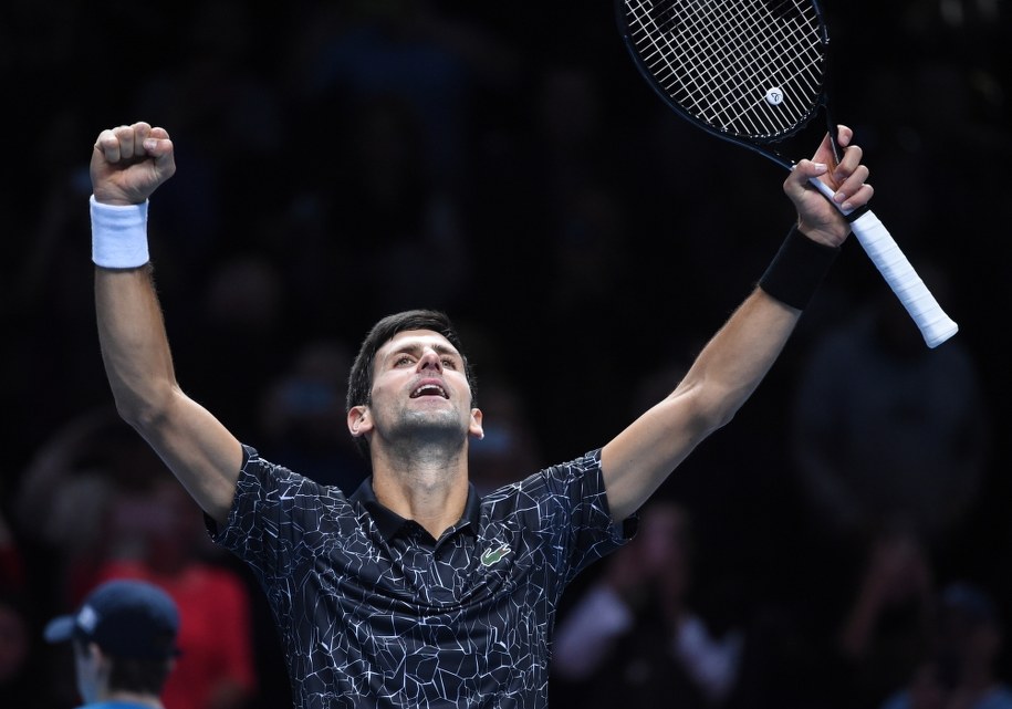 Djokovic w dobrym stylu rozpoczął zmagania o szósty tytuł w turnieju masters /FACUNDO ARRIZABALAGA /PAP/EPA