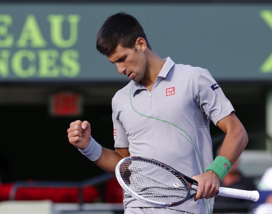 Djokovic w finale w Miami bez wychodzenia na kort /ERIK S. LESSER /PAP/EPA