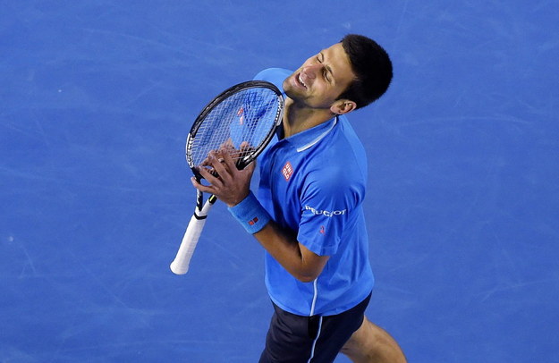 Djokovic w półfinale Australian Open /LUKAS COCH /PAP/EPA