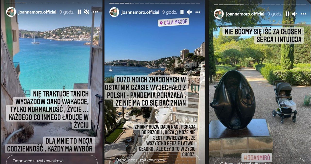 Dla Joanny Moro wyjazdy zagraniczne to normalność /Screeny z profilu /www.instagram.com/joannamoro.official /Instagram