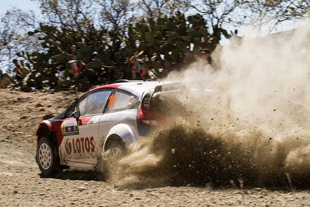 Dla Kubicy Meksyk to pierwszy start autem WRC na szutrze /PAP/EPA