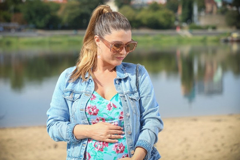 Dla Marii Konarowskiej ciąża była wspaniałym okresem. Niestety połóg dał się jej we znaki /Kamil Piklikiewicz/DDTVN /East News