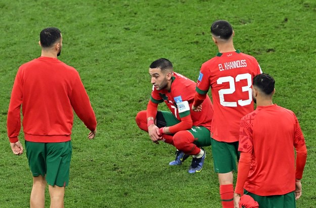 Dla Marokańczyków, mimo porażek w dwóch ostatnich meczach turnieju (w półfinale ulegli Francji 0:2), czwarte miejsce to historyczny wynik /Noushad Thekkayil /PAP/EPA